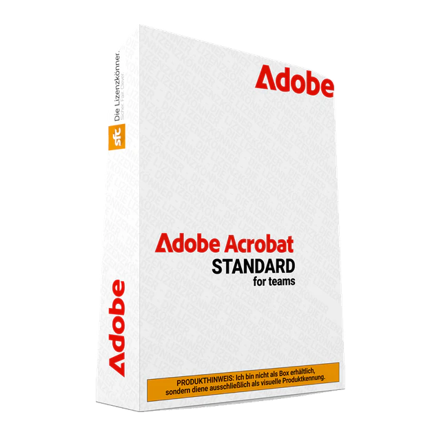 Hình sản phẩm Acrobat Standard for teams ALL Multiple Platforms Multi Asian Languages Subscription New