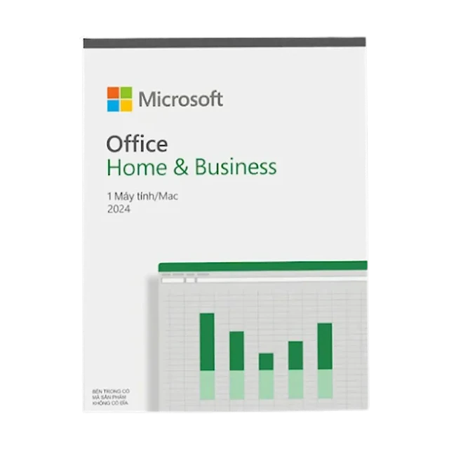 Hình sản phẩm Phần mềm Microsoft Office Home & Business 2024 All Lng APAC EM Retail Online
