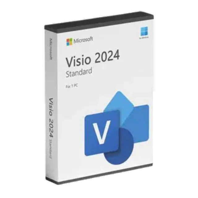Hình sản phẩm Visio Std 2024 All Lng Retail Online ES