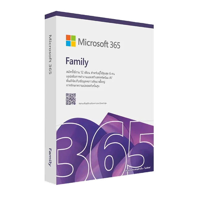 Hình sản phẩm Phần mềm Office 365 Family English APAC Subscr 1YR Medialess