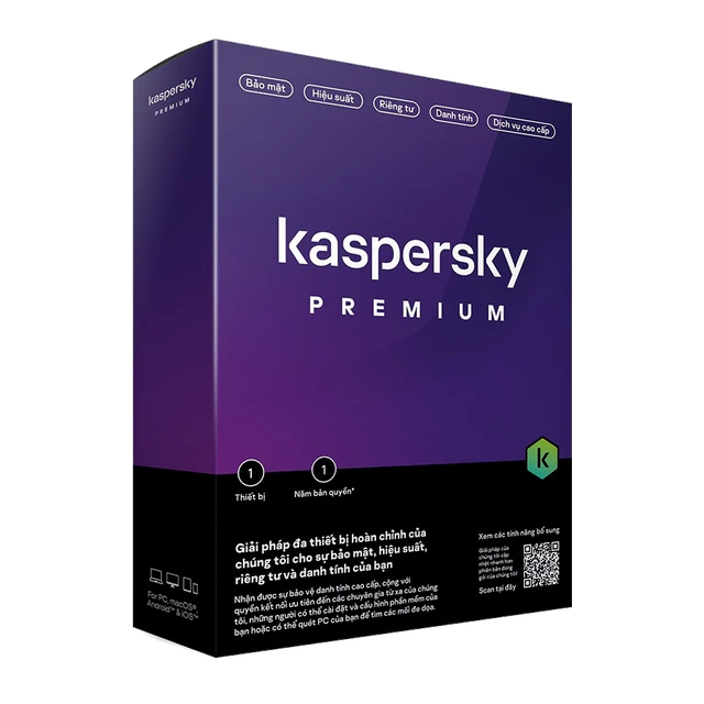 Hình sản phẩm Kaspersky Premium