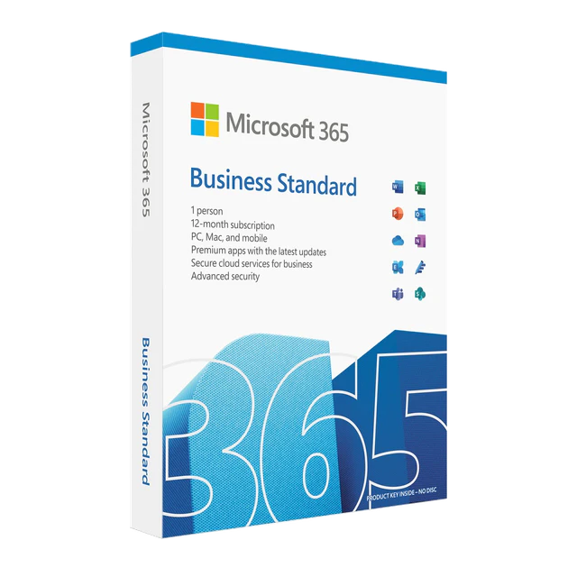 Hình sản phẩm Microsoft®365 Bus Std Retail All Lng APAC EM SubPKL 1YR Onln DwnLd NR