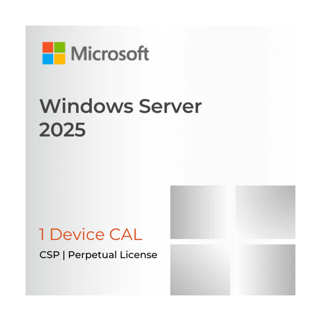 Hình sản phẩm Windows Server 2025 - 1 Device CAL