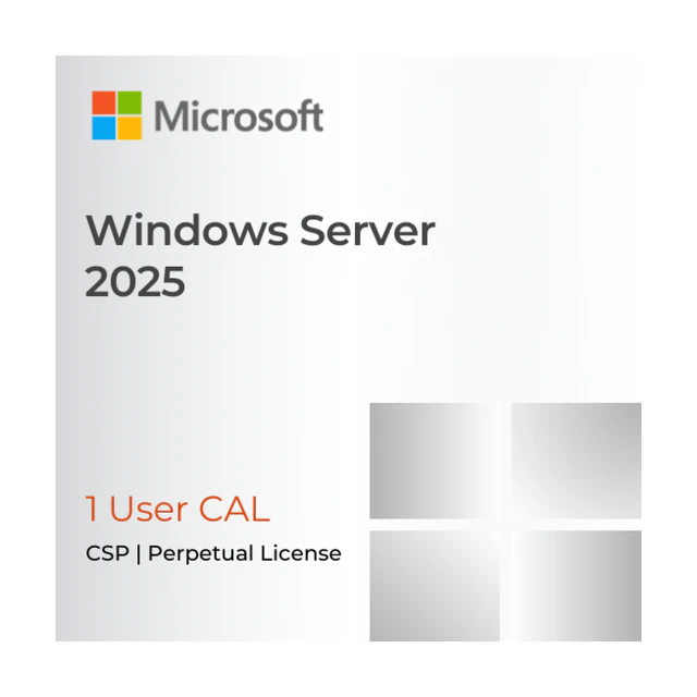 Hình sản phẩm Windows Server 2025 - 1 User CAL