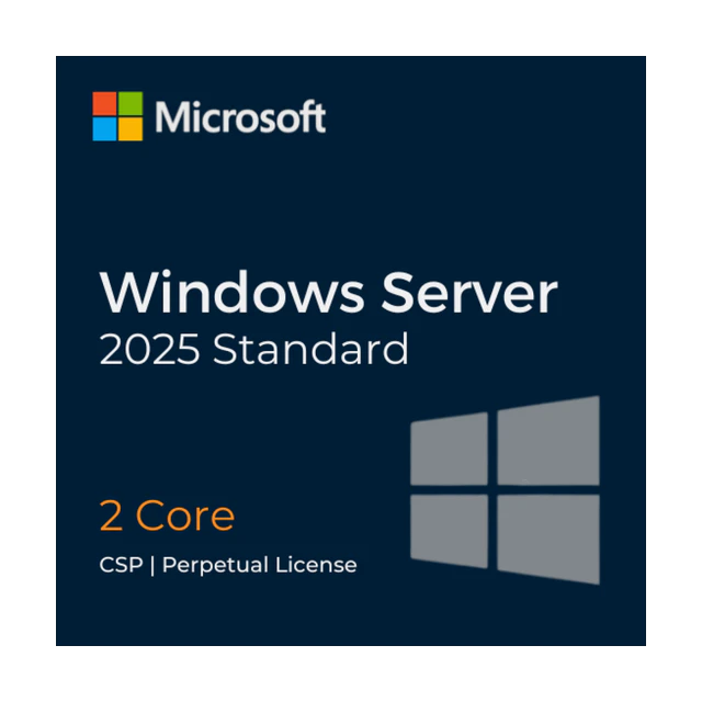 Hình sản phẩm Windows Server 2025 Standard - 2 Core - 8 Pack