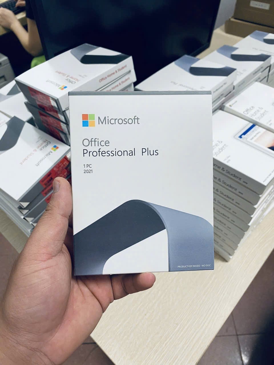 Ảnh thực tế hộp Office 2021 Pro Plus